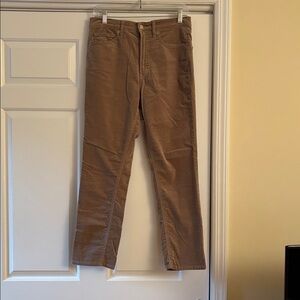 GAP Vintage High Rise Velvet Jean